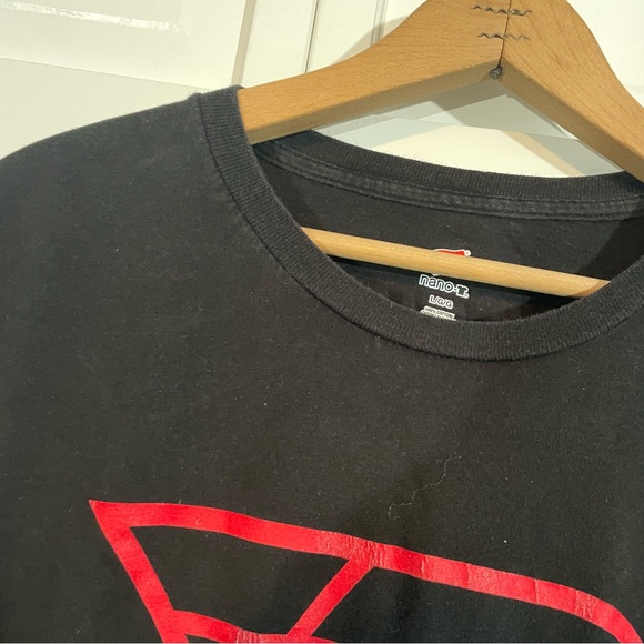 University of Dayton Flyers UD College Basketball Black T-Shirt Tee L - Picture 6 of 9